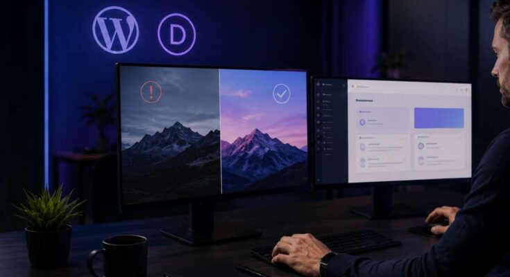 Divi 4 és Divi 5 hibajavítás WordPress weboldal fejlesztéssel és keresőoptimalizált javítási folyamattal